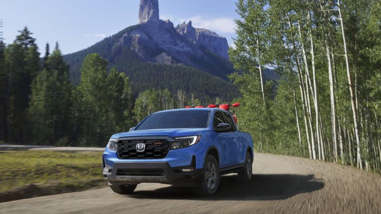 Honda Announces Ridgeline Trailsport Trim for Increased Off-Road Performance & Tech
