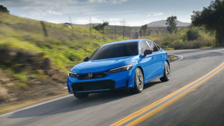 2025 Honda Civic Hybrid Introduced Getting 50 MPG with 200 HP