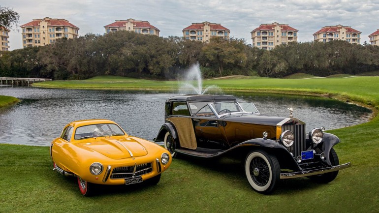 1952 Pegaso Z-102 Bs 2.5 Cupula Coupe and 1930 Rolls-Royce Phantom II Town Car Win Best Of Show At The 21st Annual Amelia Island Concours D’Elegance