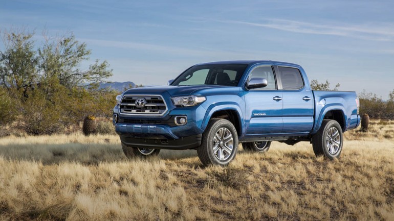 2016 Toyota Tacoma Uncovered Before Detroit Debut