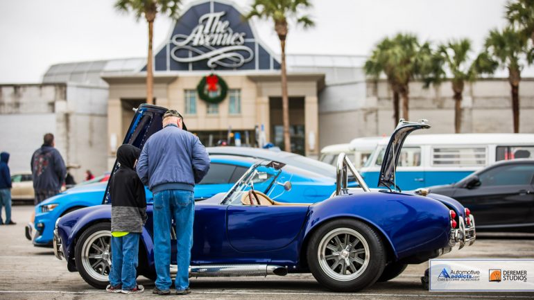 Automotive Addicts Cars & Coffee December 2017 Ushers in Holidays with Cold and Rainy Show