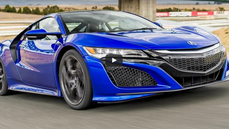 Motor Trend Claims 2017 Acura NSX is Slowest Supercar in the World, Sort of: Video