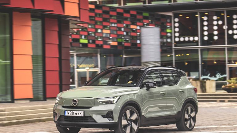 Volvo’s 2024 RWD XC40 Recharge and RWD C40 Recharge Take Center Stage