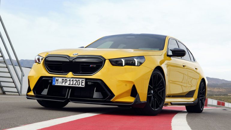 2025 BMW M5 Goes on Weight Loss Program via M Performance Parts