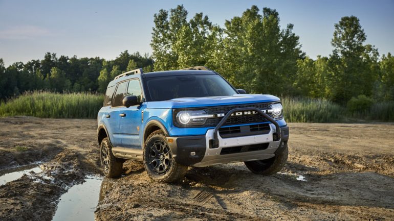 2025 Ford Bronco Sport Elevates Off-Roading with Sasquatch Capability and High-Tech Updates