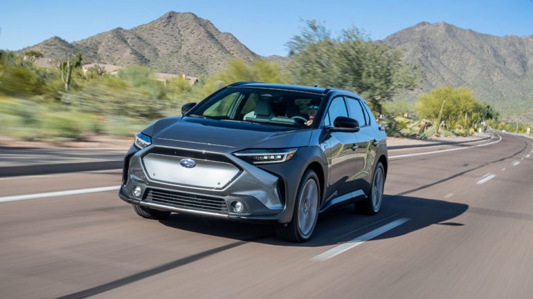 Subaru Updates 2024 Solterra EV with Faster Charging and New Features, without Price Increase