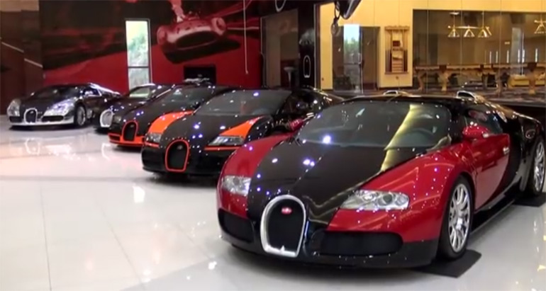 Video: One Of the World’s Most Ridiculous Collection of Supercars