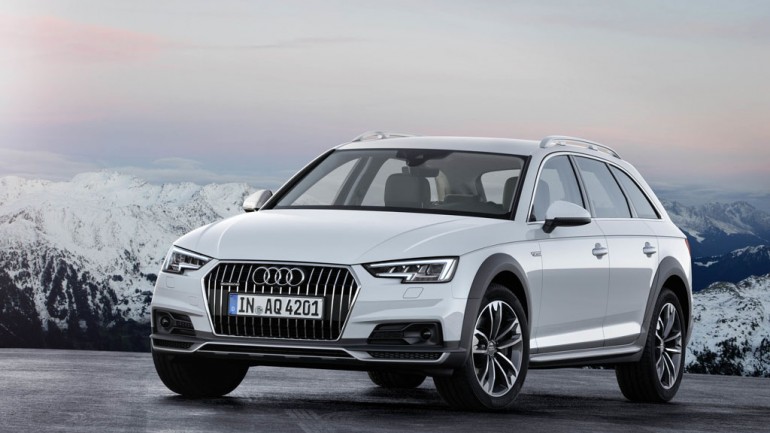 Audi A4 Allroad and H-tron Quattro Concept Peak Out at 2016 Detroit Auto Show