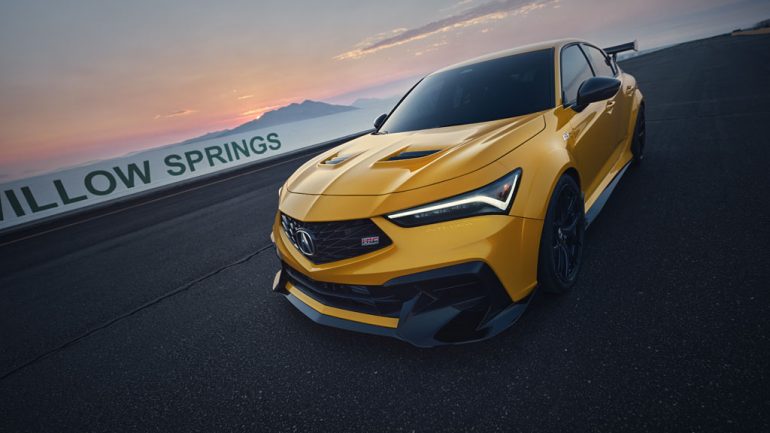 Acura Reveals Integra Type S HRC Prototype at Monterey Car Week