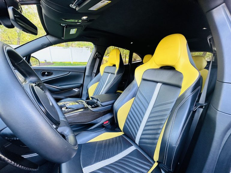 Aston Martin DBX 707 K30 front seats