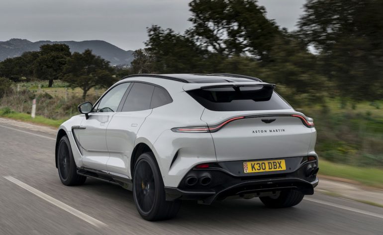 Aston Martin DBX 707 K30 rear