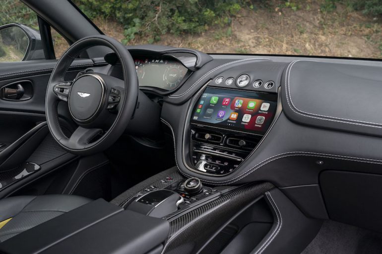 Aston Martin DBX 707 K30 dashboard