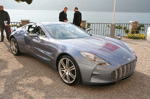 Aston Martin One-77 At Concorso d’Eleganza – Images and Videos