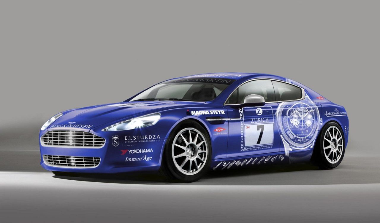 Mostly Stock Aston Martin Rapide to Enter Nurburgring 24-Hour Race