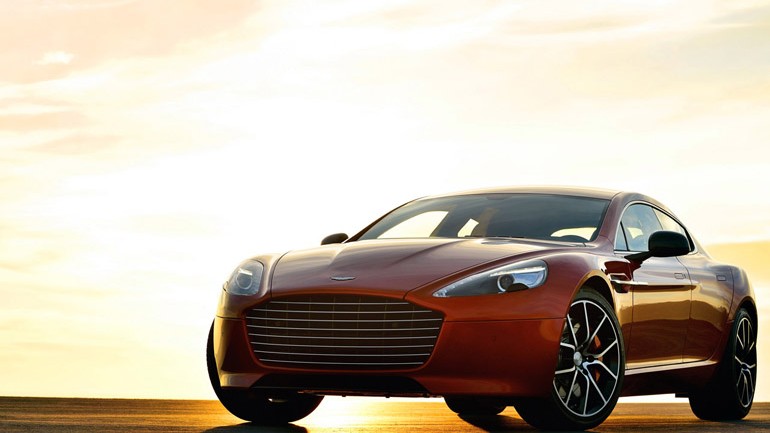 Aston Martin Rapide S Unveiled w/ 550 British Ponies