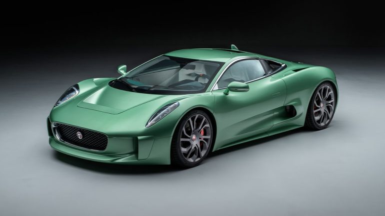 The Jaguar C-X75 Comes Back from the Future as a Road-Legal Supercharged V-8 Supercar