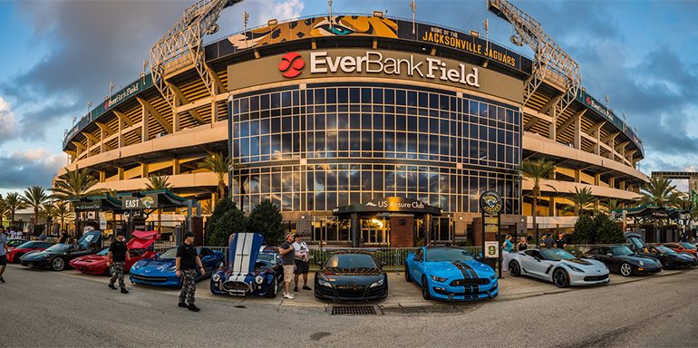 Automotive Addicts Cars & Coffee October 2017 w/ Jacksonville Jaguars