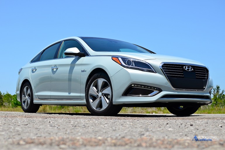 The 2016 Hyundai Sonata Hybrid made its Florida debut at the show . Thanks to Hyundai USA for sponsoring the June 2015 event.