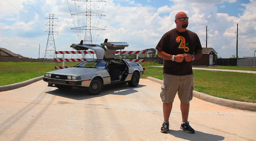Matt Farah Drives An Electric Delorean: Video