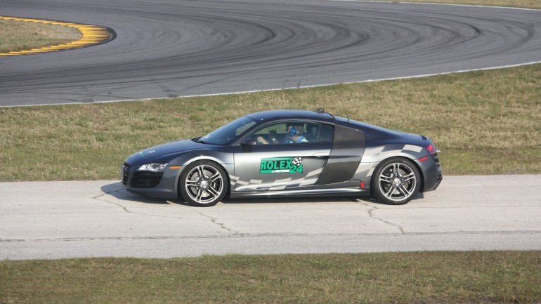 Audi Driver Frank Stippler Narrates A Lap Of Daytona: Video