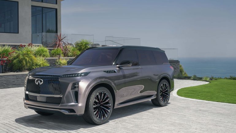 Infiniti QX Monograph Concept Debuts at Pebble Beach