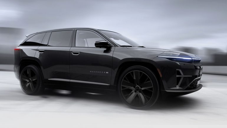 Jeep Uncovers First-Look Details on 600-HP Electric Wagoneer S