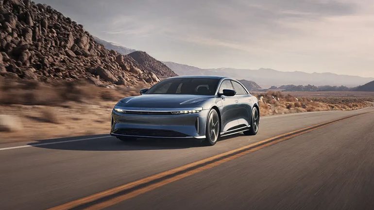 Lucid Introduces Cheaper Air Pure RWD EV Sedan Starting at $77,400
