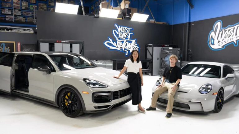 Mark Zuckerberg Shows Off Custom Porsche Cayenne Turbo GT Minivan and a Complementing ‘His/Hers’ 911 GT3 Touring Manual