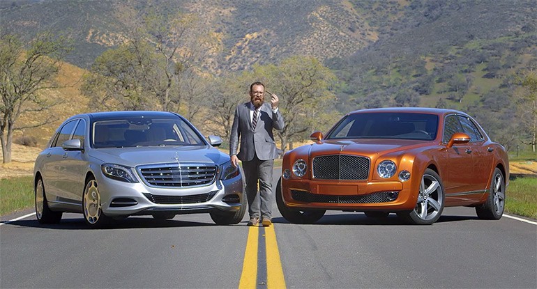 Bentley Mulsanne Speed Goes Head 2 Head with Mercedes-Maybach: Video