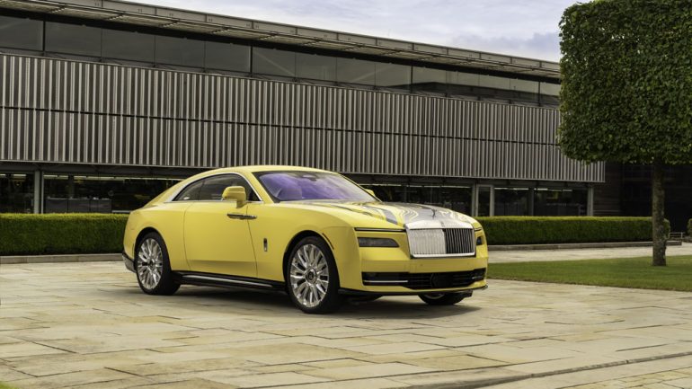 One-Off Special Build Rolls-Royce Spectre Semaphore To Debut at Monterey Car Week
