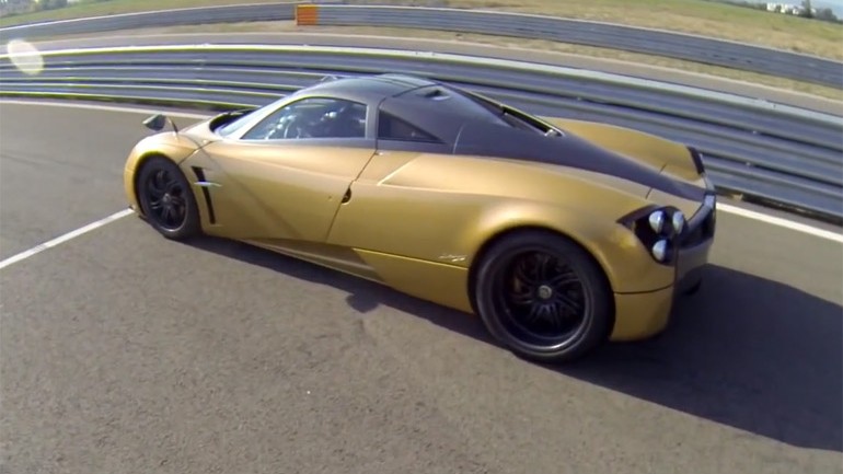 Joy of Machine: Pagani Huayra Gets Full Workout on Track – POV Video
