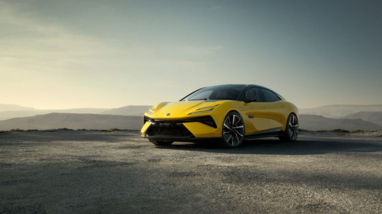 New Car Preview: Lotus Emeya EV Sedan